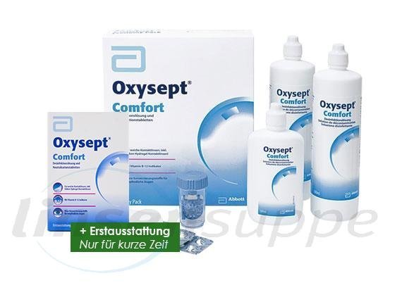 Oxysept Comfort Economy-Pack + Erstausstattung