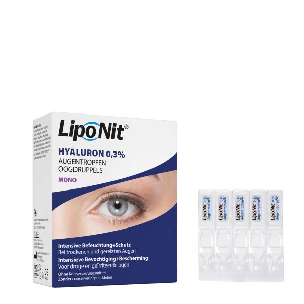 Lipo Nit GEL-Augentropfen 0,1% mono (30x 0,4ml)