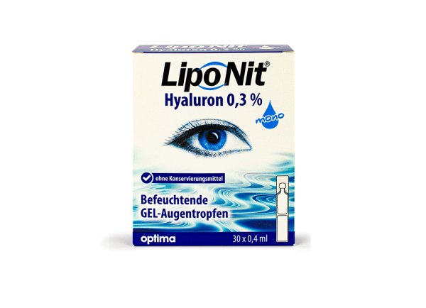 Lipo Nit GEL-Augentropfen 0,1% mono (30x 0,4ml)